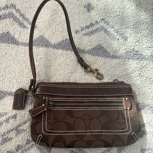 Coach wristlet